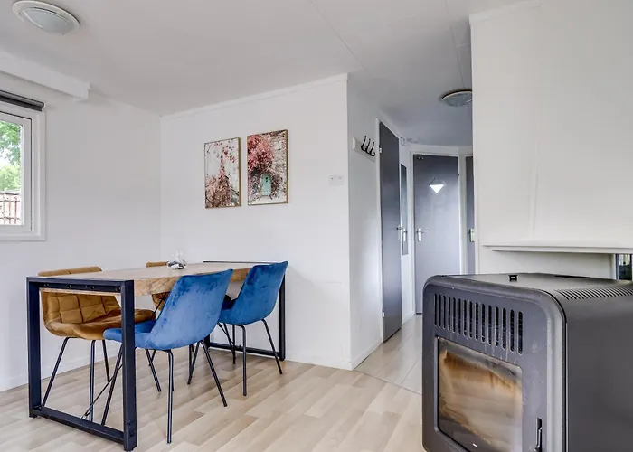 Ideaal Veluwe Bos Chalet Met Sfeervolle Pelletkachel